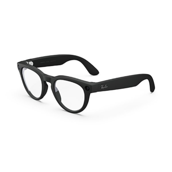 Ray-Ban Meta Headliner (Gen 2), Matte Black · Clear Lenses